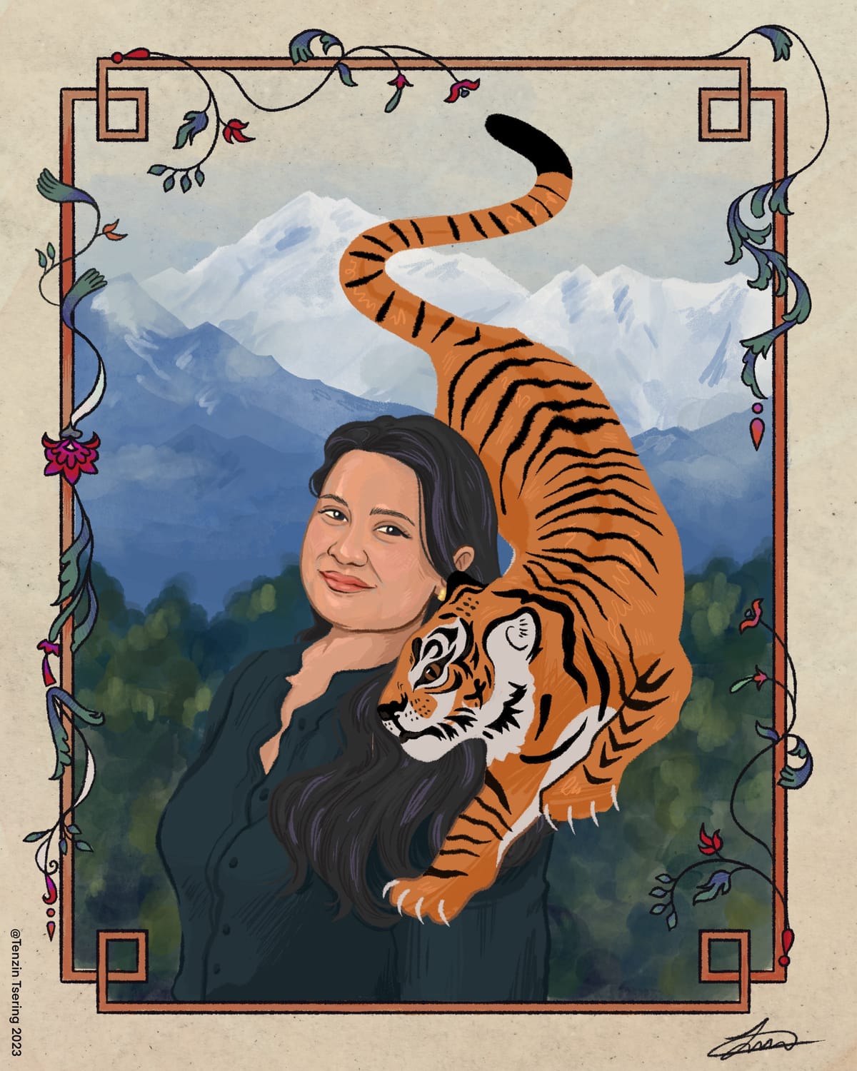 Tak Mo (སྟག་མོ་) Burning Bright